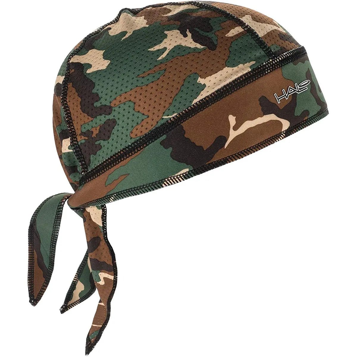 Halo Headband Protex Sweatband Bandana - Camo Green Halo Headband