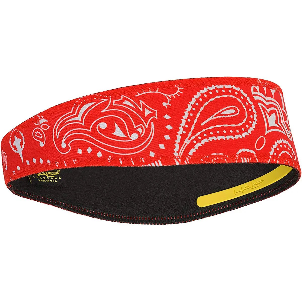 Halo Headband Pullover II Sweatband - Paisley Red Halo Headband