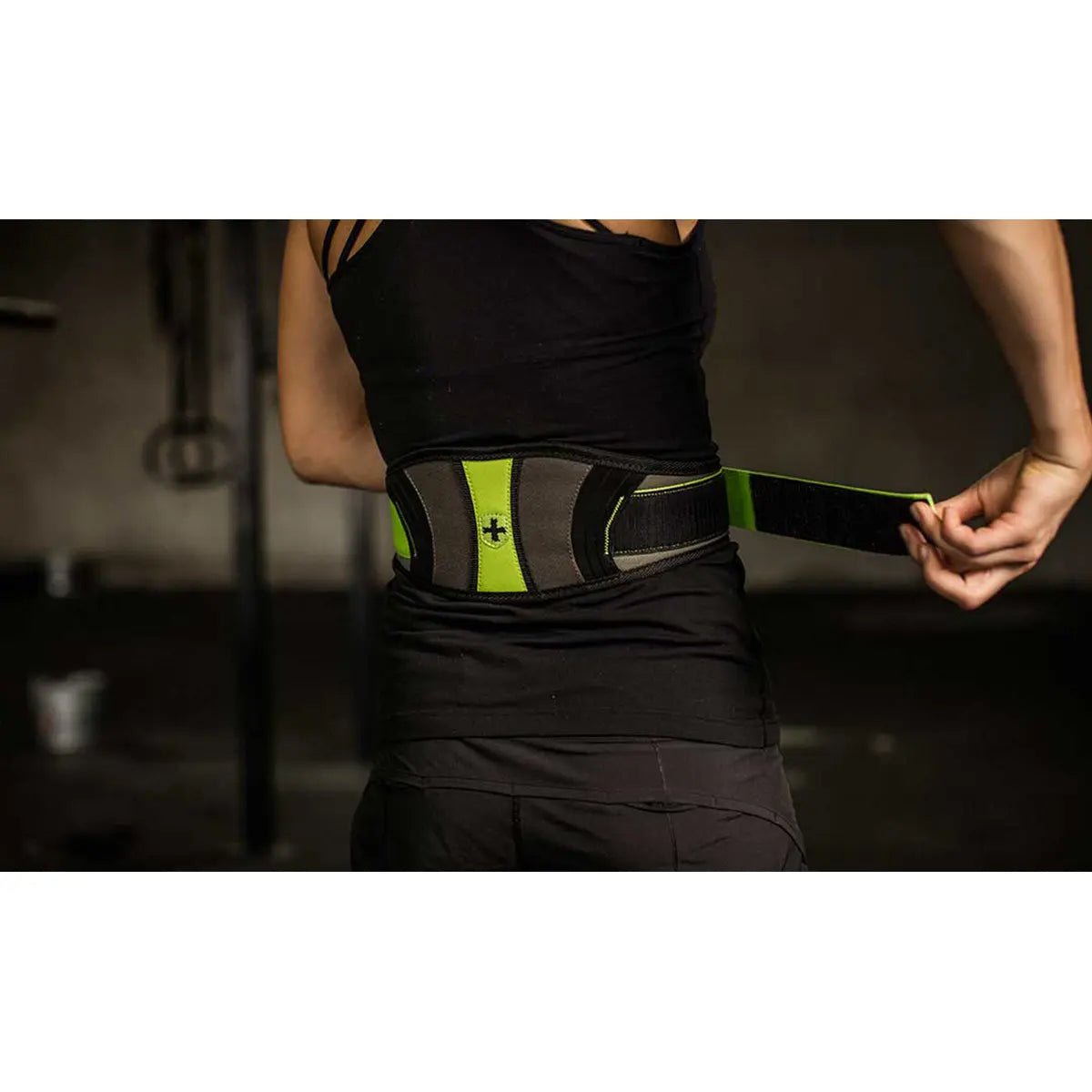 Harbinger Women's 5" Contour FlexFit Weight Lifting Belt - Green/Black/Gray Harbinger