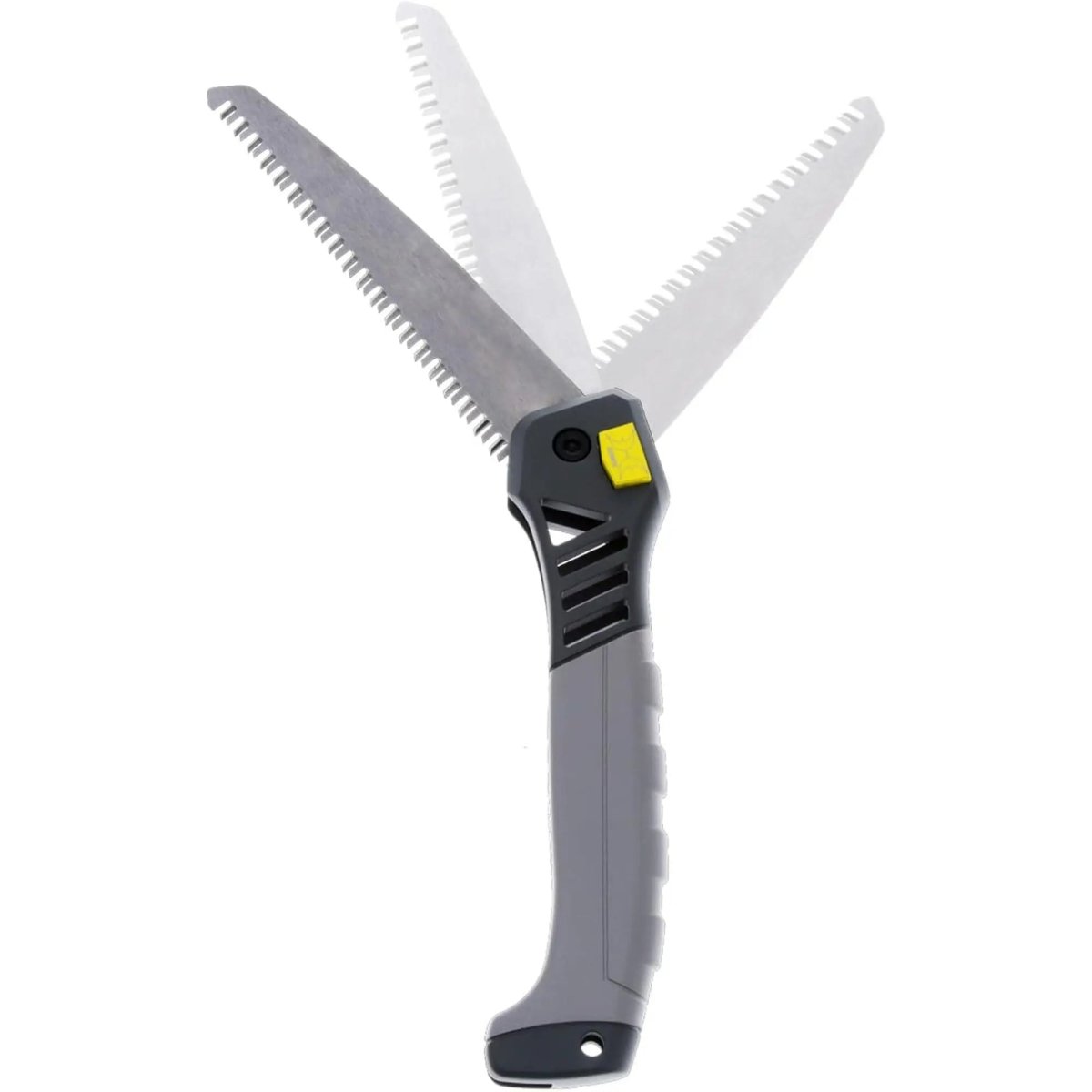 Hawk Wood Saw - 7" High Carbon Steel SK5 Blade w/ 3 Opening Positions - Folds To 8.25" Hawk