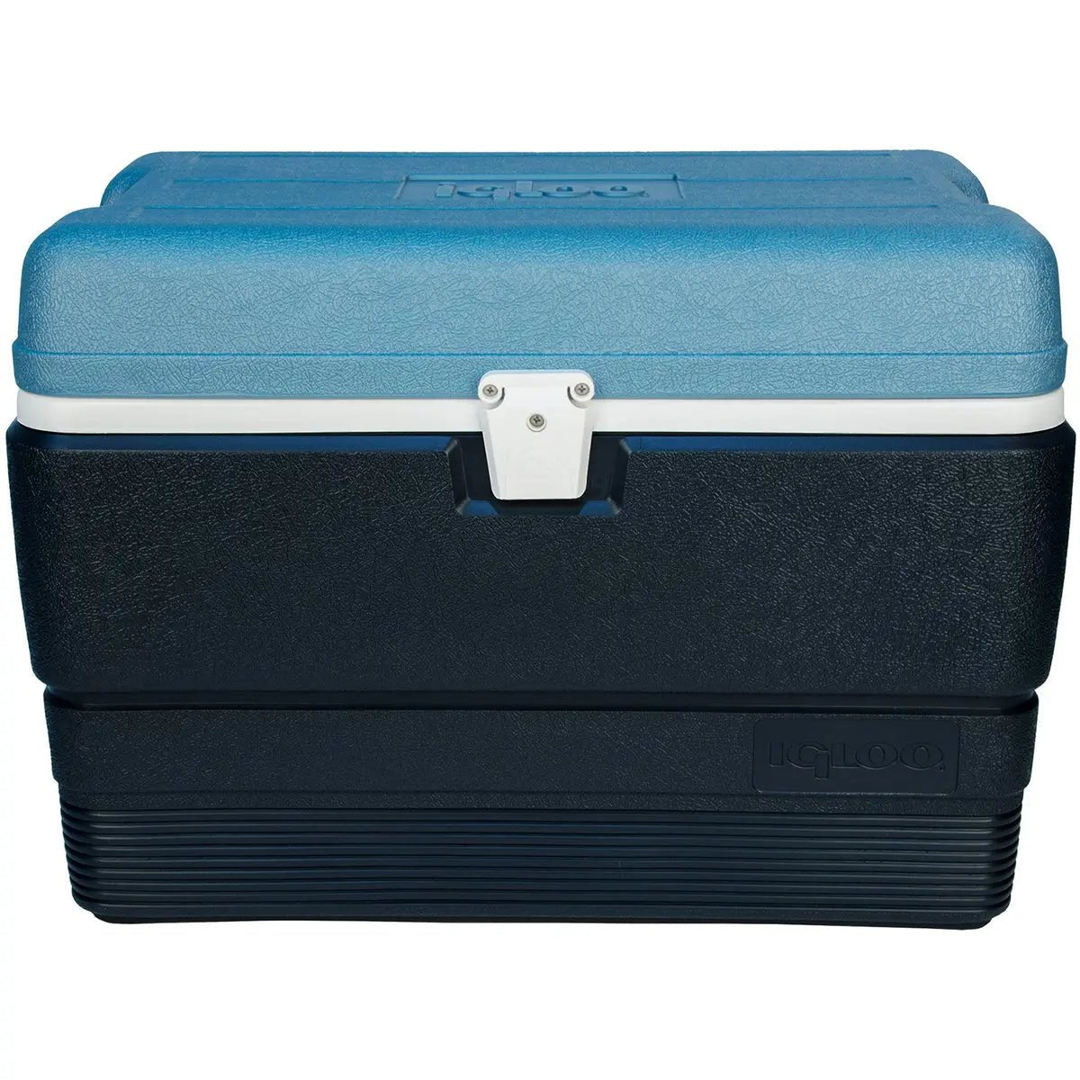 IGLOO MaxCold 50 qt. Hard Cooler - Jet Carbon/Ice Blue IGLOO