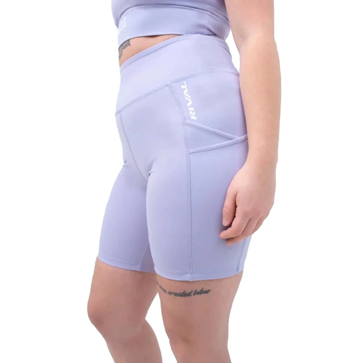 RIVAL Boxing - Women's High-Rise Biker Shorts with Pockets RIVAL