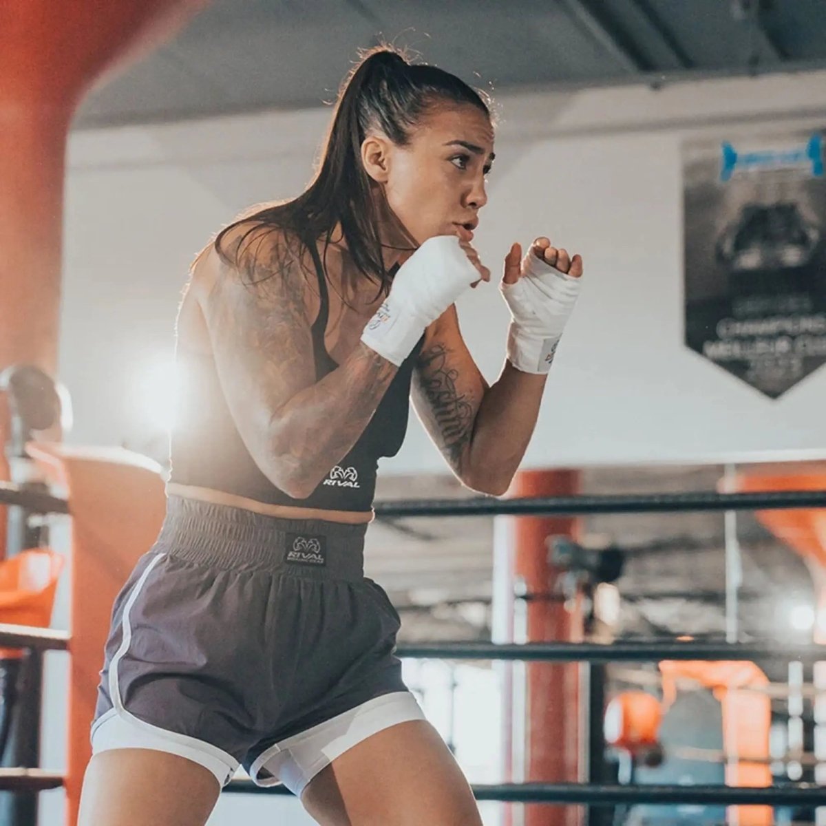 RIVAL Boxing - Women's Shorts with Compression Lining RIVAL