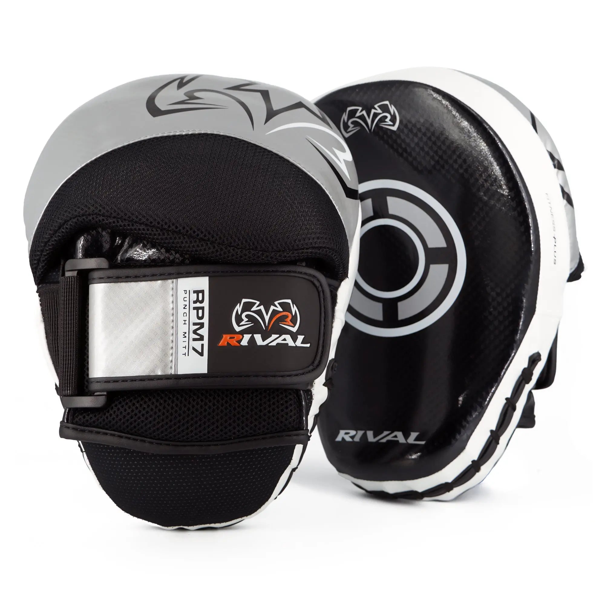 Rival Boxing RPM7 Fitness Plus Hook and Loop Punch Mitts RIVAL