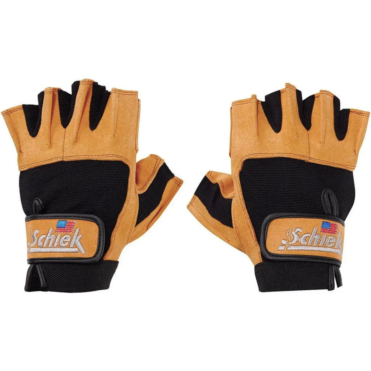 Schiek Sports Model 415 Power Series Weight Lifting Gloves - Brown Schiek Sports