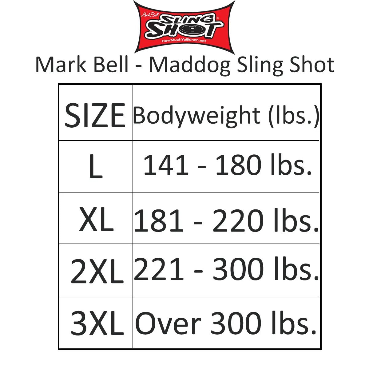Sling Shot Maddog Power Lifting Band by Mark Bell Sling Shot