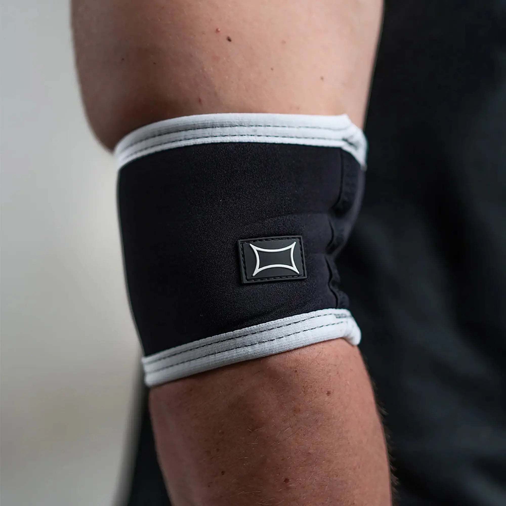 Sling Shot Raw Compression Elbow Sleeves by Mark Bell - Black Sling Shot