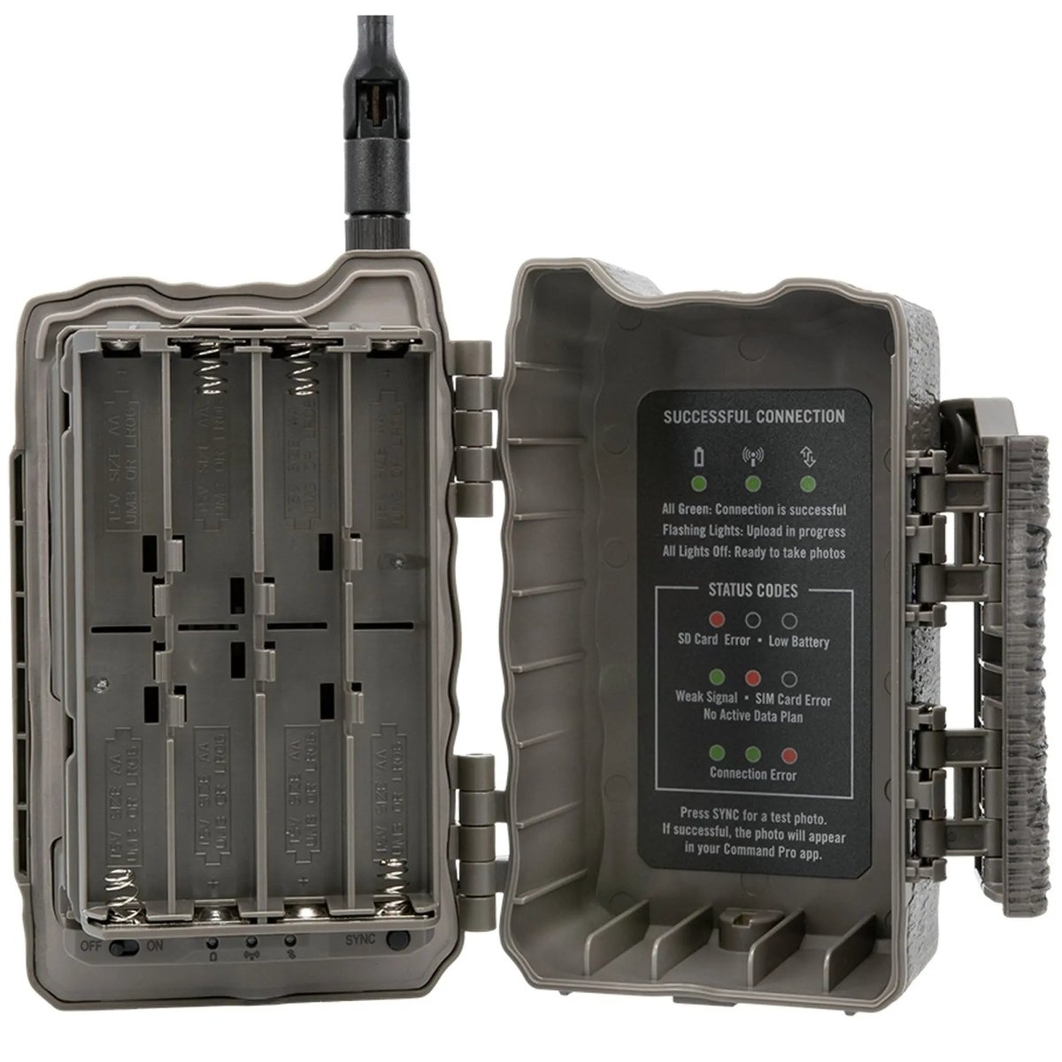 Stealth Cam Deceptor Max 2.0 - Dual Core Cellular Camera - 40 MP Stealth Cam