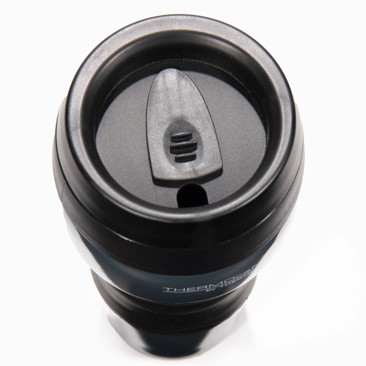 Thermos 16 oz. ThermoCafe Stainless Steel Travel Tumbler w/ Grip - Charcoal Thermos