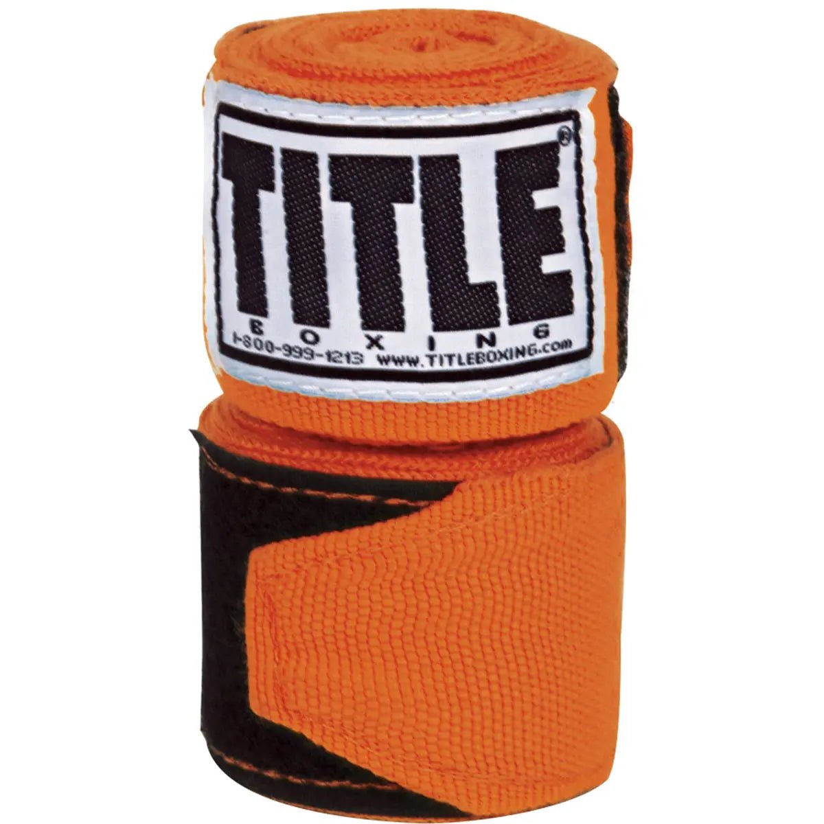 Title Boxing 180" Semi Elastic Mexican Handwraps - Orange Title Boxing