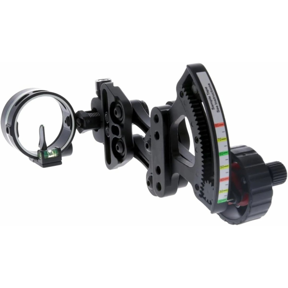 Truglo 1-Pin Range Rover with Zero-In Elevation Adjustment Dial Sight Light Left-Hand - Black Truglo