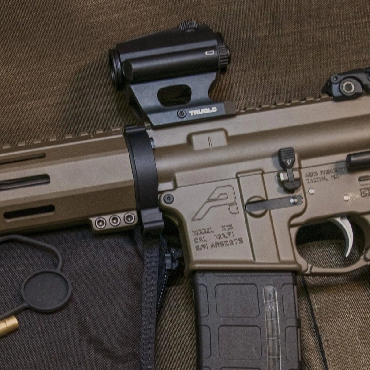 Truglo Ignite™ Mini Tactical Dot Sight - 22MM 2 MOA - Picatinny Mount - Green Dot Truglo