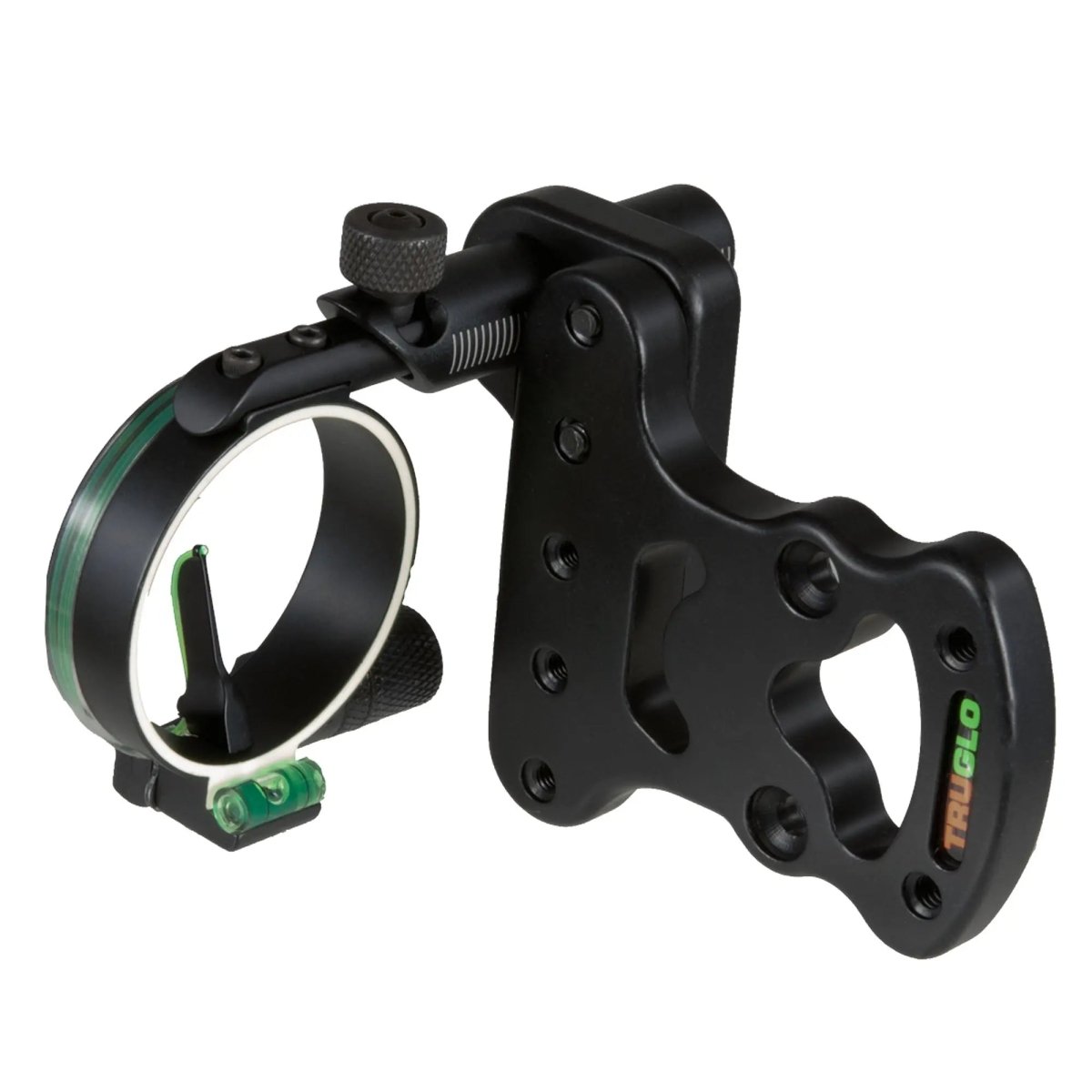 Truglo Pendulum 1-Pin Ultra-Light Bow Sight with LED Light - Fixed Bracket - Black Truglo