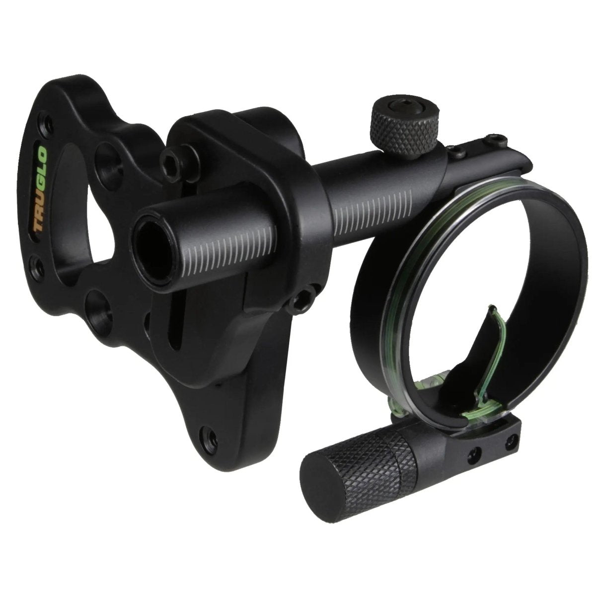 Truglo Pendulum 1-Pin Ultra-Light Bow Sight with LED Light - Fixed Bracket - Black Truglo