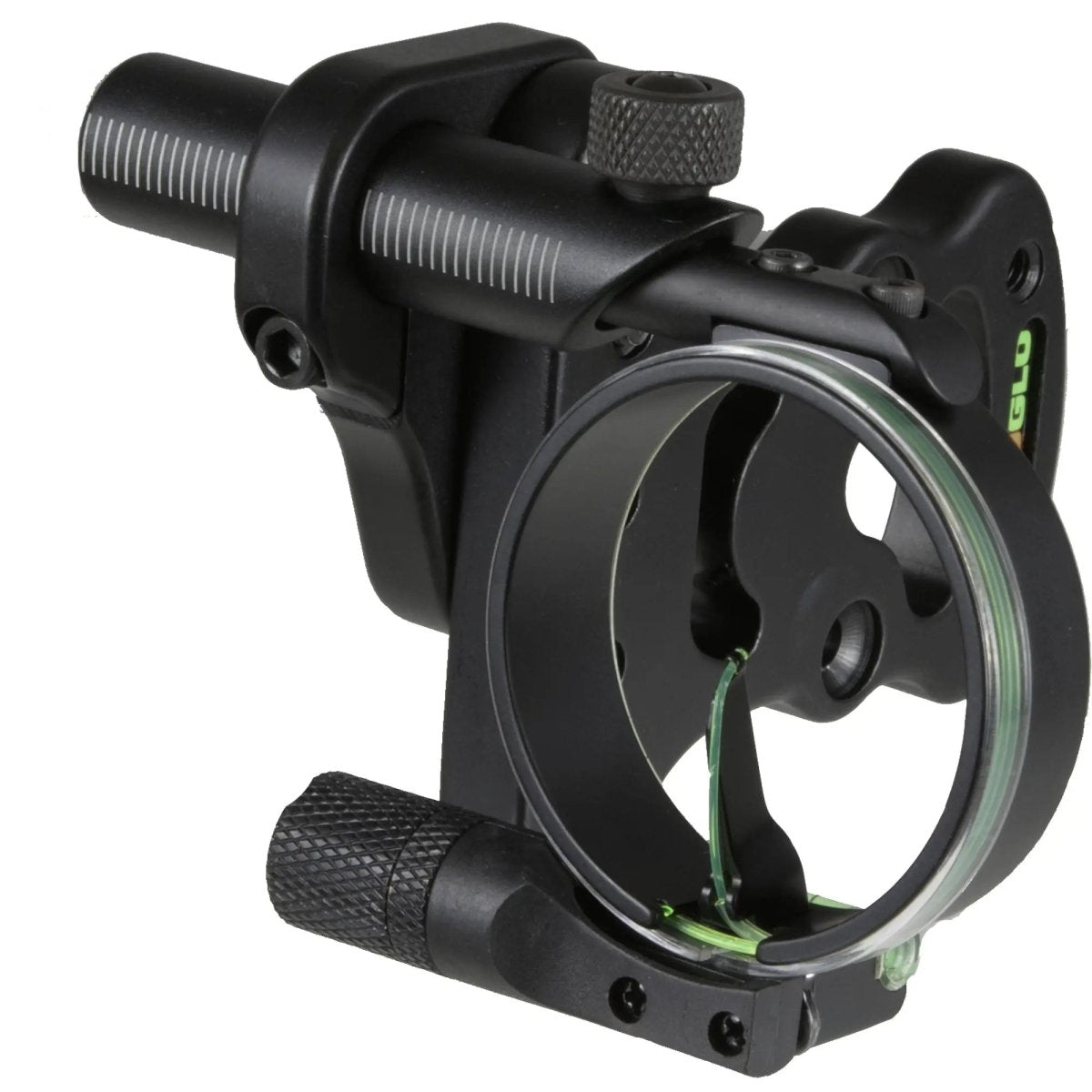 Truglo Pendulum 1-Pin Ultra-Light Bow Sight with LED Light - Fixed Bracket - Black Truglo