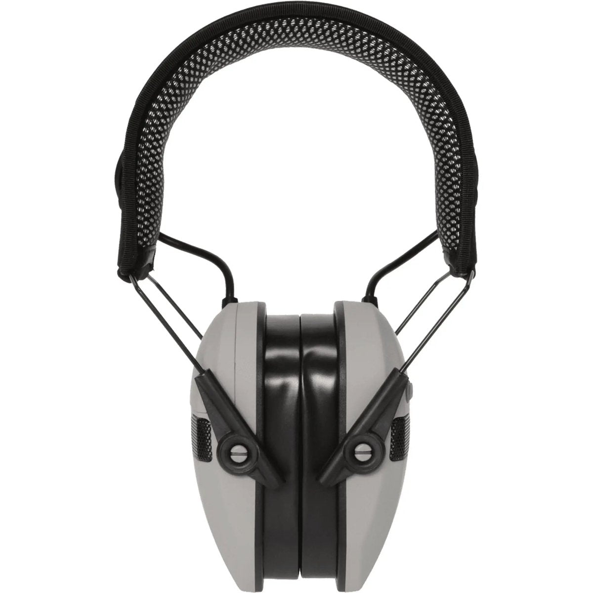 Walker's - Razor Bluetooth Digital X-TRM Muff with Cooling Pads & Moisture Wicking Headband - Grey Walker's