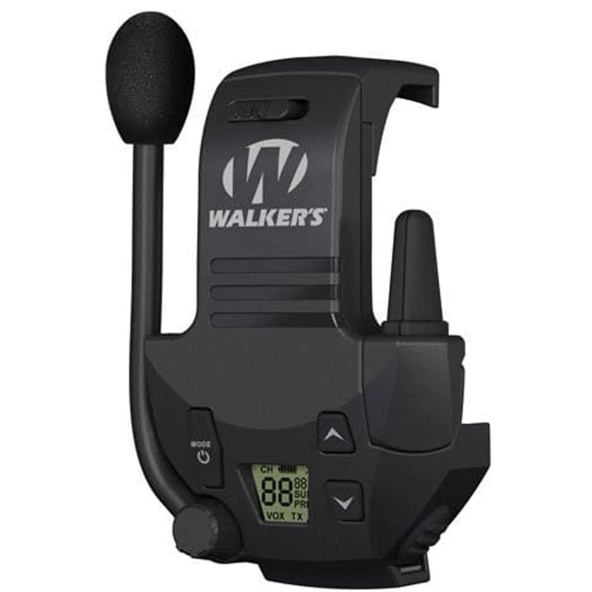 Walker's - Razor Walkie Talkie Attachment for All Razor series Muffs - Black Walker's
