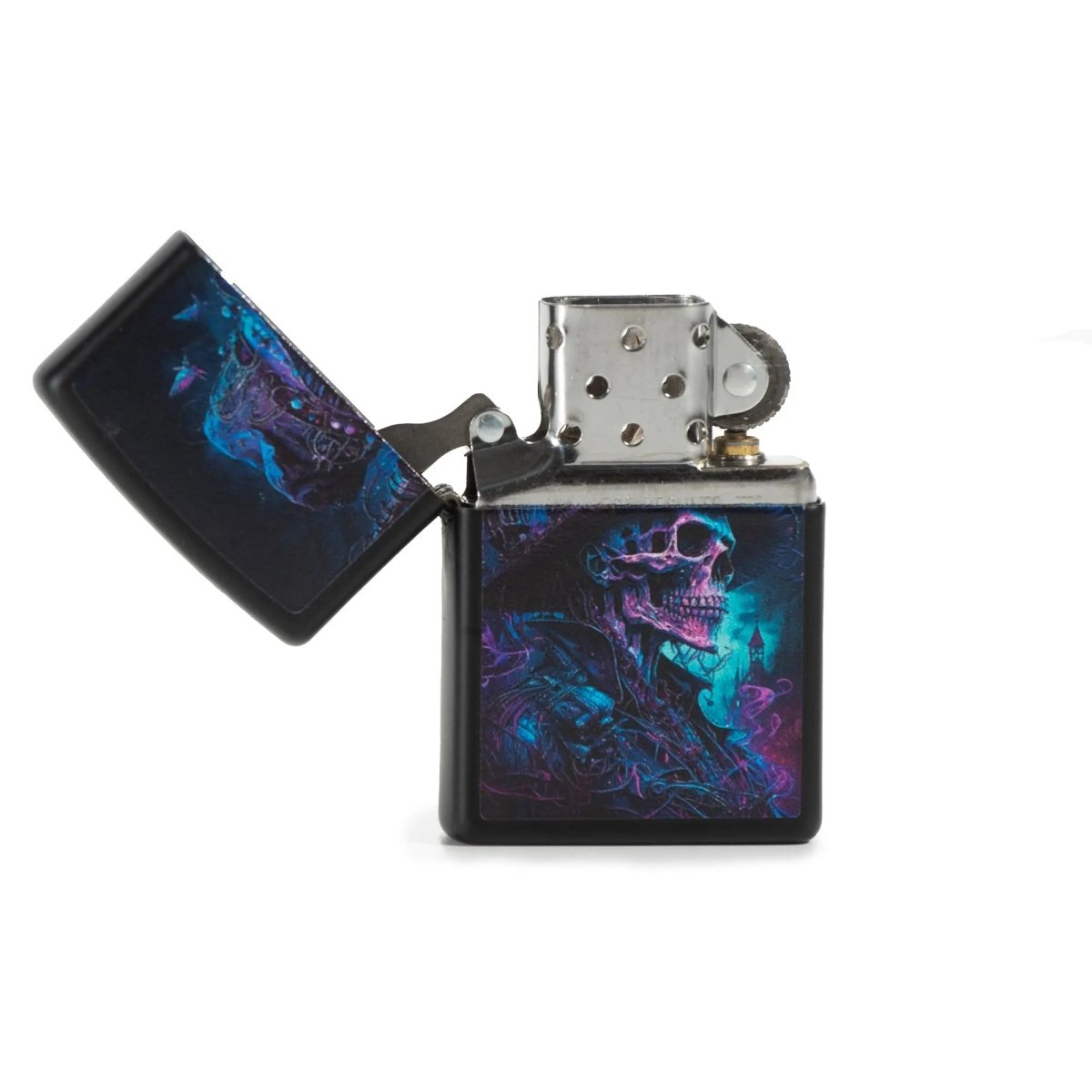 Zippo Gaudy Skull Design Refillable Windproof Pocket Lighter Zippo