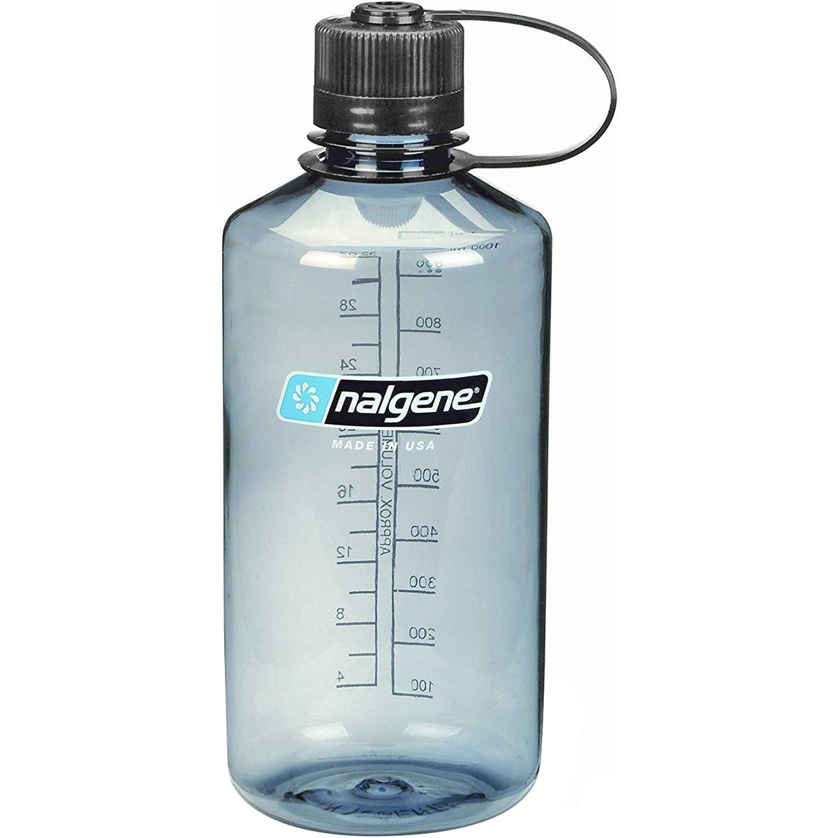 Nalgene Sustain 16 oz. Tritan Narrow Mouth Water Bottle - Gray - Forza Sports
