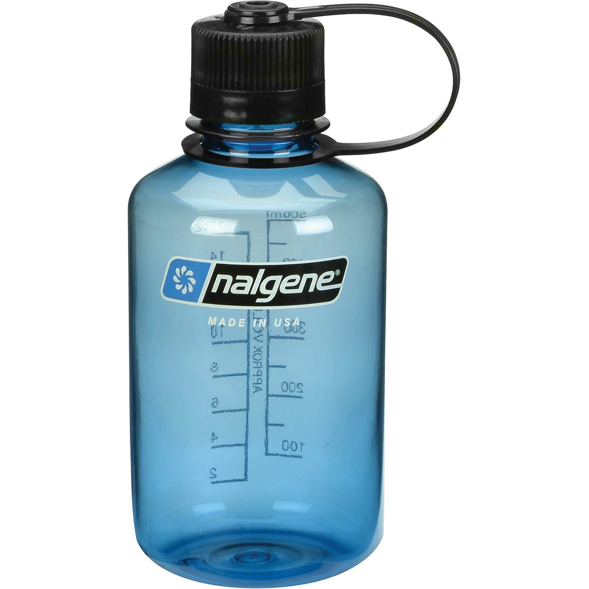 Nalgene Sustain 16 oz. Tritan Narrow Mouth Water Bottle - Blue - Forza Sports