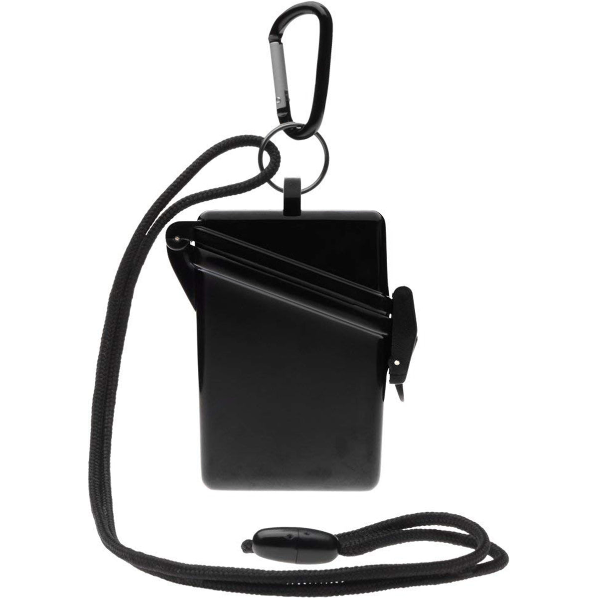 Witz Surfsafe Lightweight Waterproof Sport Case w/ Lanyard & Carabiner - Black - Forza Sports