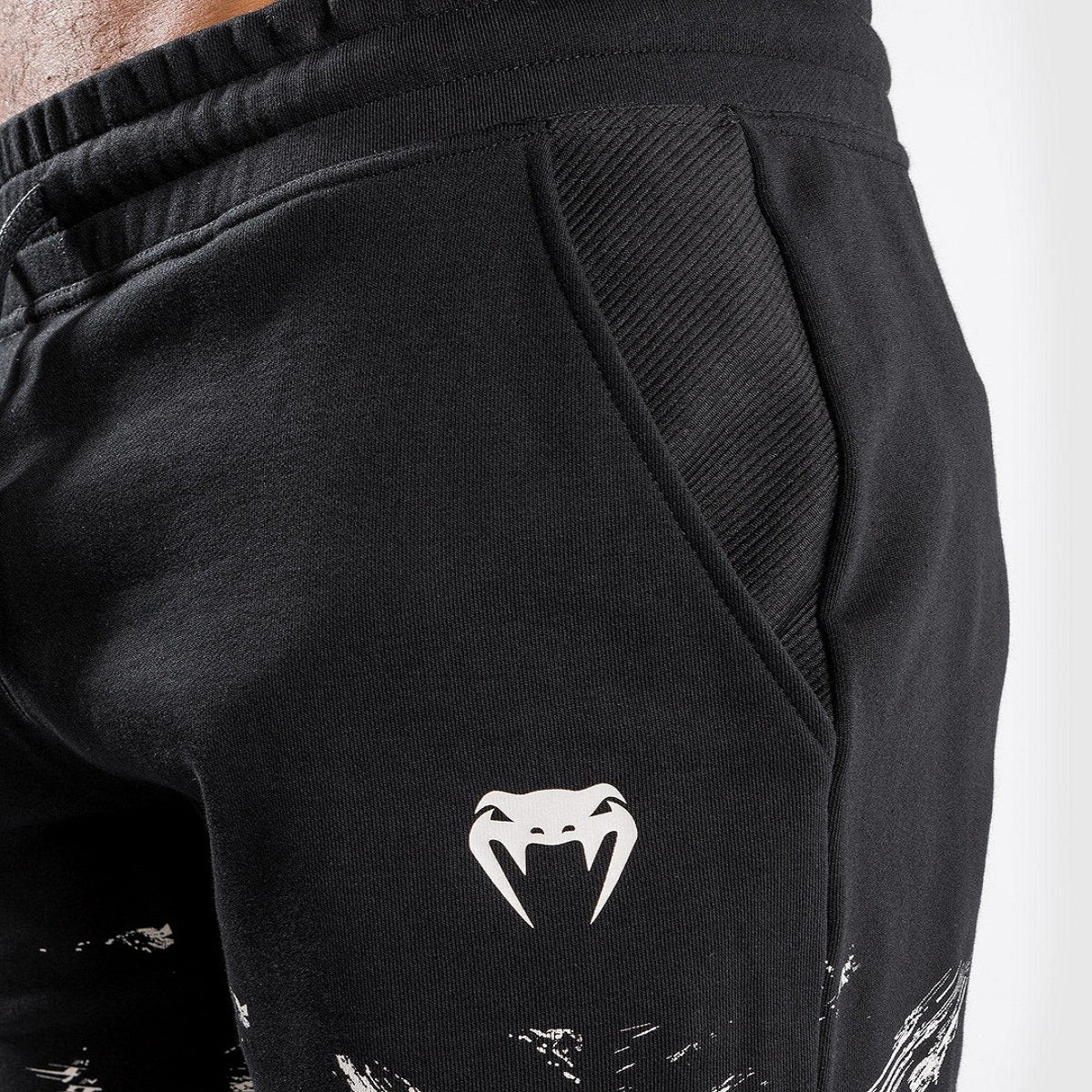 Venum UFC Authentic Fight Week 2.0 Fitness Shorts - Black/Sand - Forza Sports