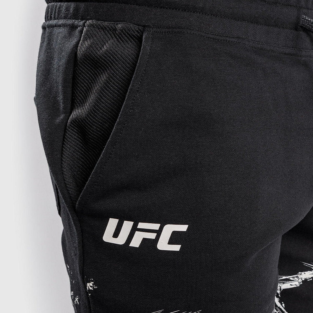 Venum UFC Authentic Fight Week 2.0 Fitness Shorts - Black/Sand - Forza Sports