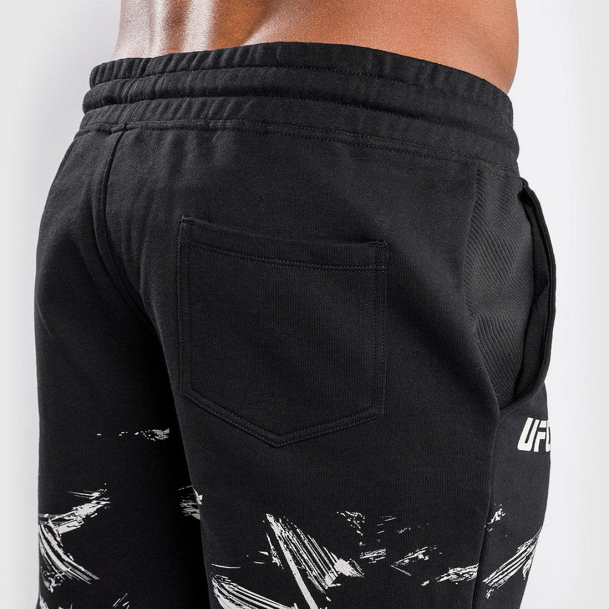 Venum UFC Authentic Fight Week 2.0 Fitness Shorts - Black/Sand - Forza Sports