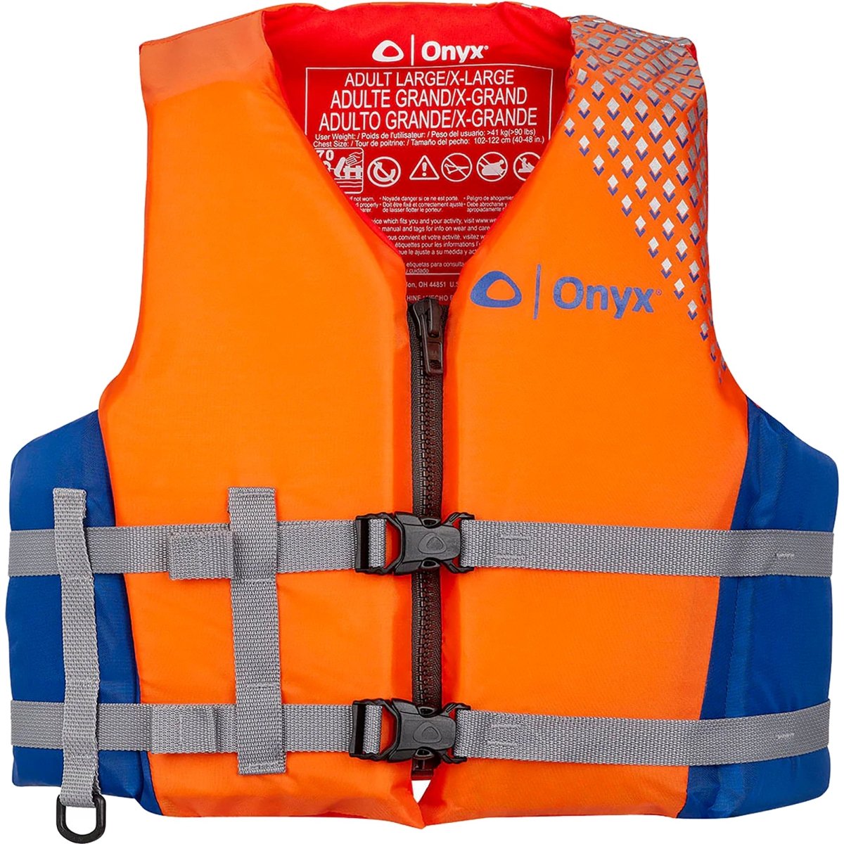 Onyx All Adventure Pepin Life Jacket - Orange - Forza Sports