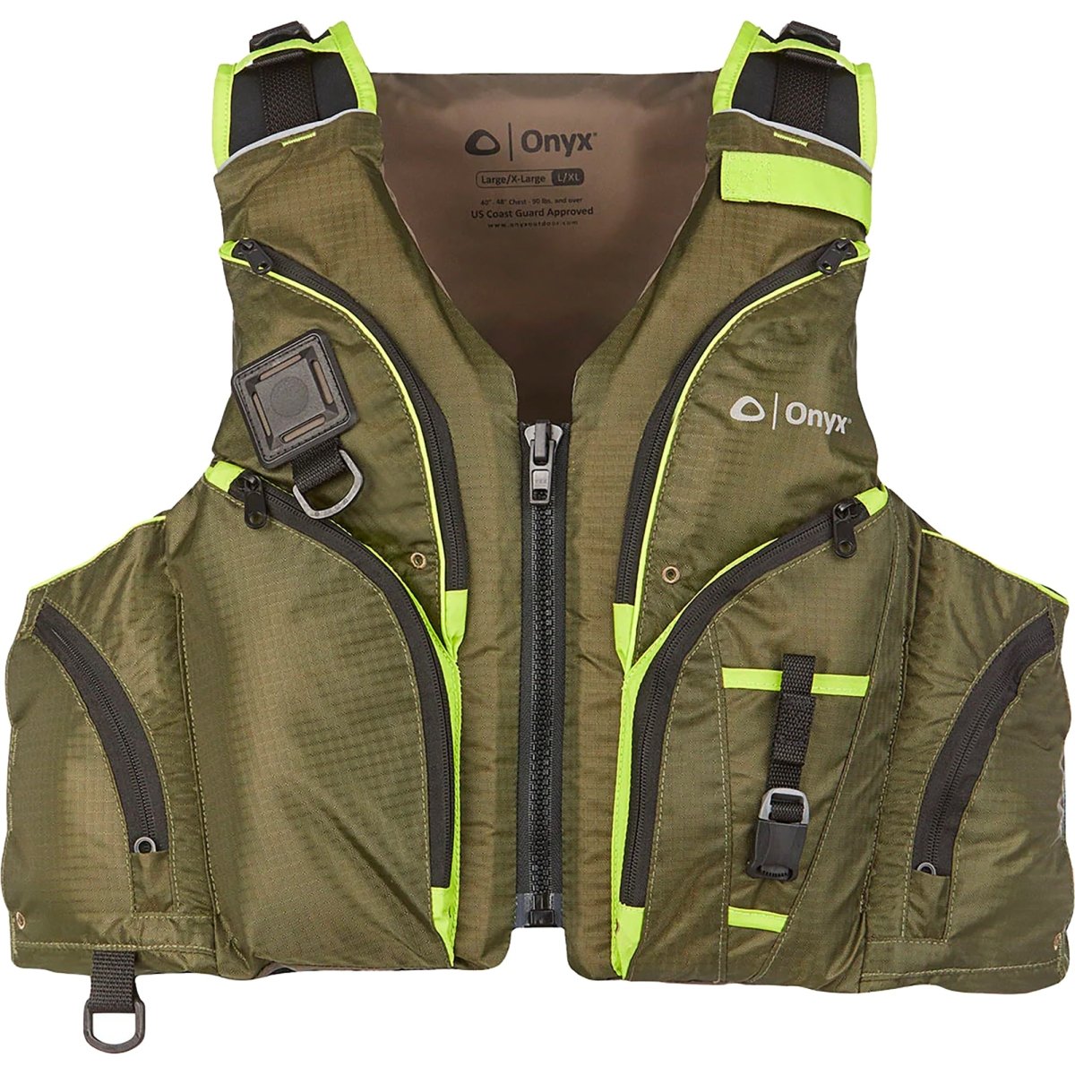 Onyx Pike Paddle Sports Life Jacket - Green - Forza Sports