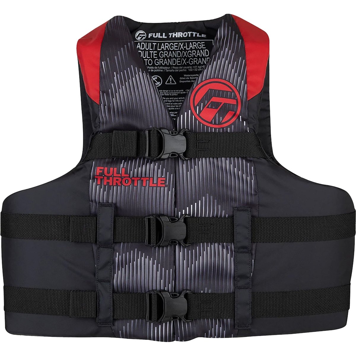 Full Throttle Nylon Life Jacket - Forza Sports