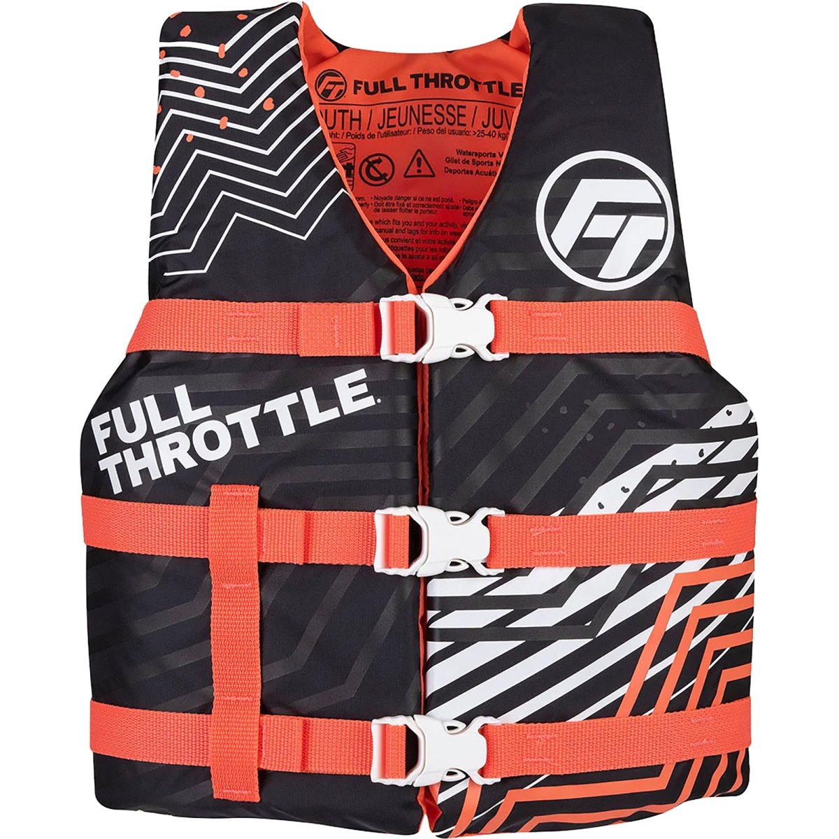 Full Throttle Nylon Life Jacket - Forza Sports