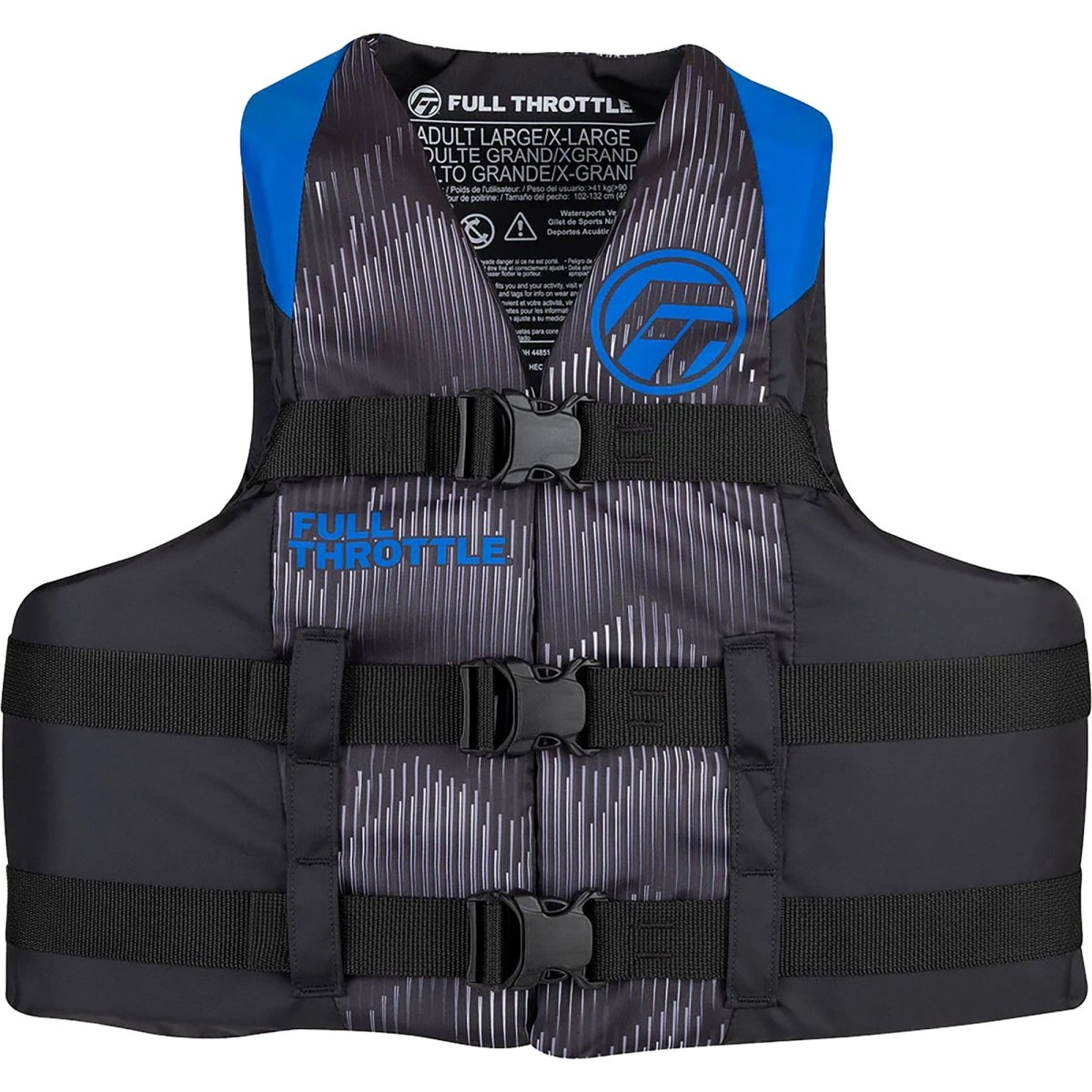 Full Throttle Nylon Life Jacket - Forza Sports