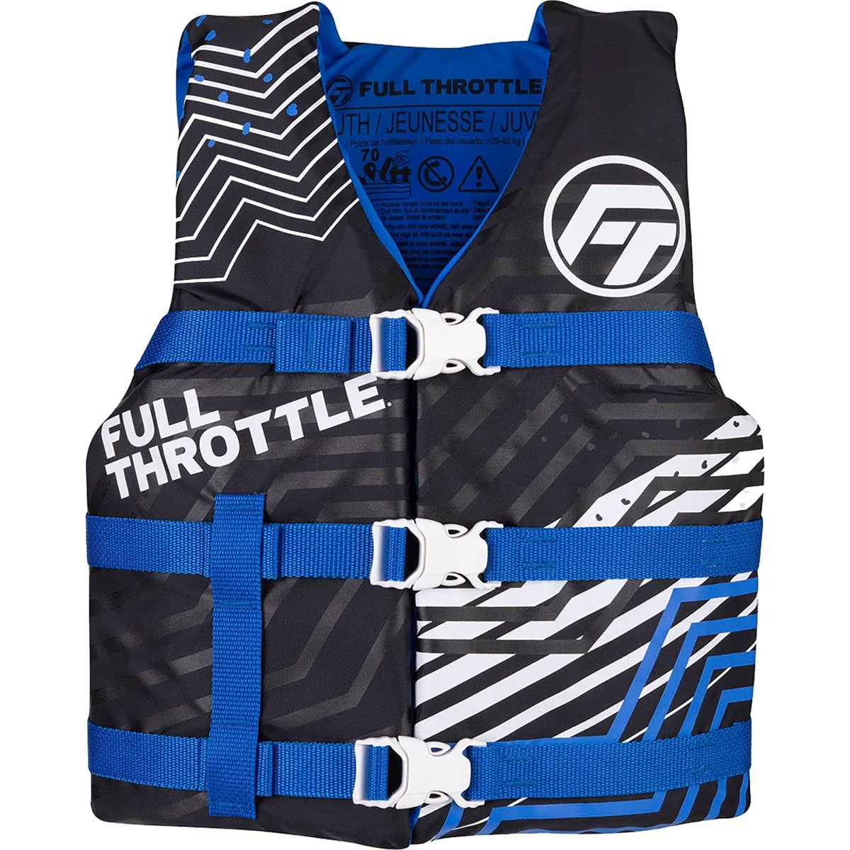 Full Throttle Nylon Life Jacket - Forza Sports