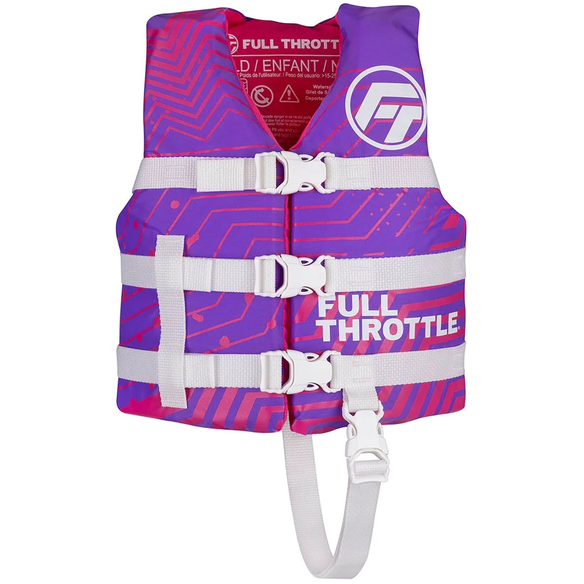 Full Throttle Nylon Life Jacket - Forza Sports