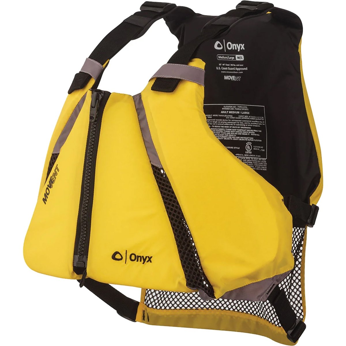 Onyx MoveVent Curve Life Jacket - Forza Sports