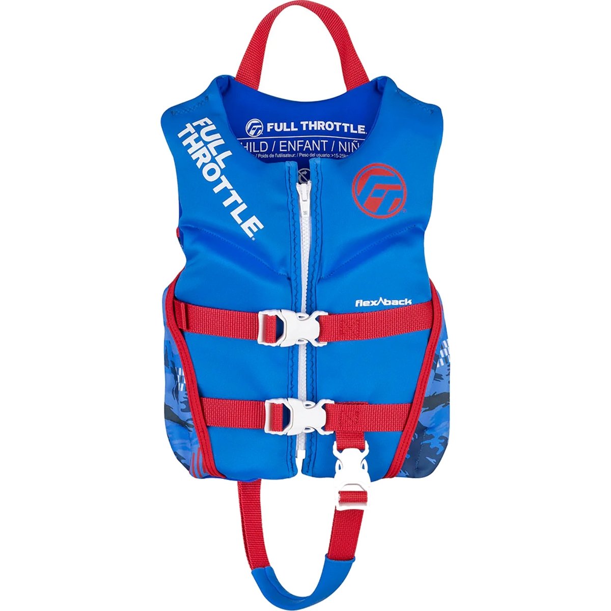 Full Throttle Rapid Dry FlexBack Life Jacket - Forza Sports