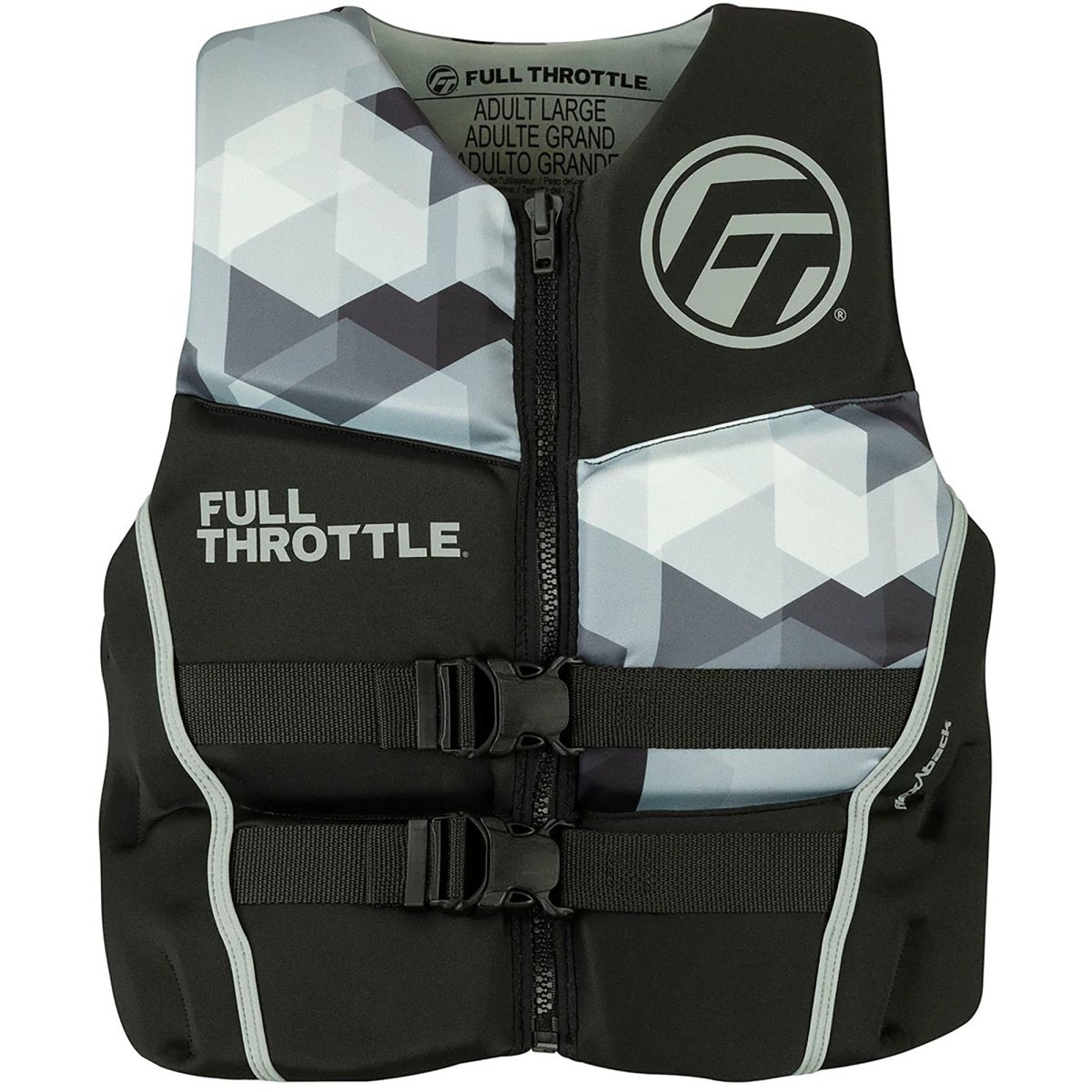 Full Throttle Rapid Dry FlexBack Life Jacket - Forza Sports