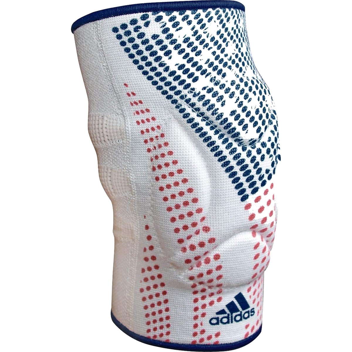 Adidas Wrestling Reversible Knee Pads - White/Flag