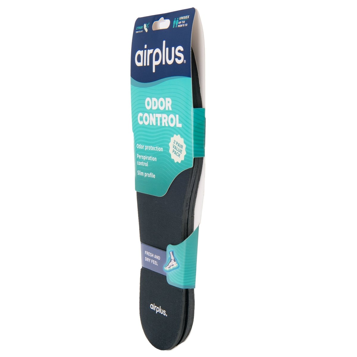 Airplus Odor Control Insole, 2 Pack - Forza Sports