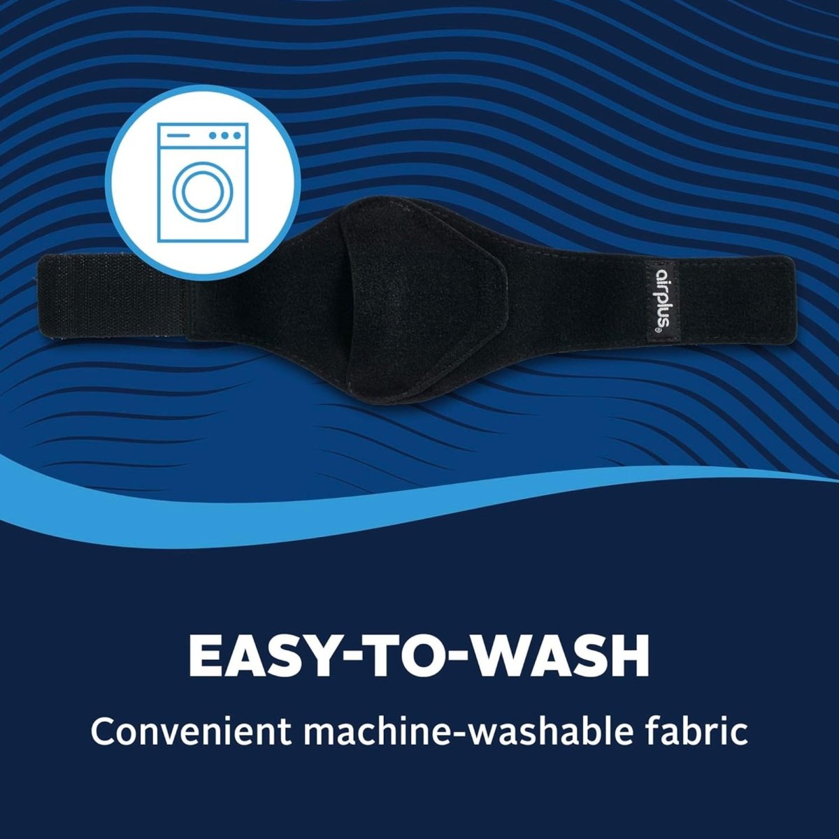 Airplus Arch Support Wrap, One Size Fits Most, Black, 1 Pair - Forza Sports