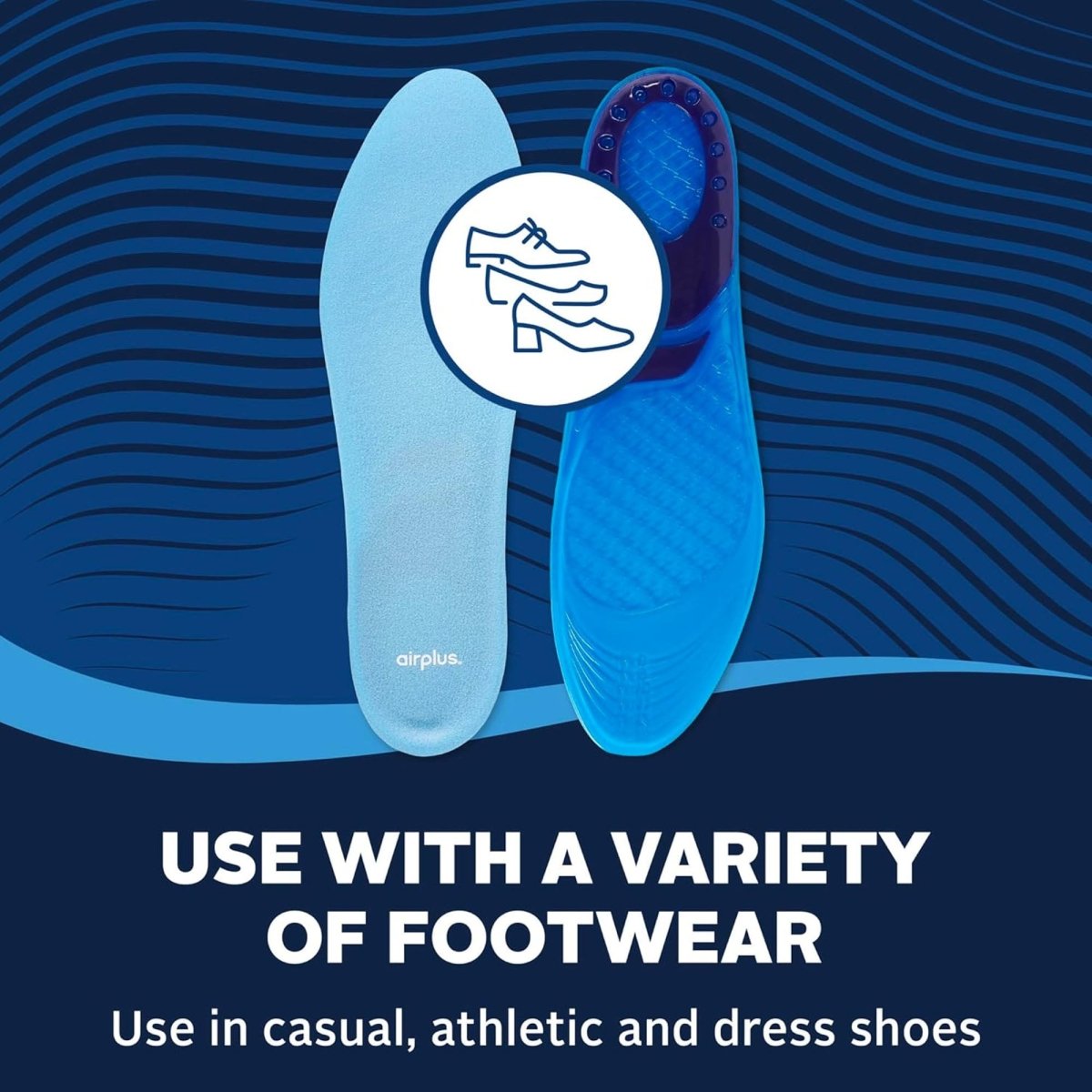Airplus Massage Gel Insoles - Forza Sports