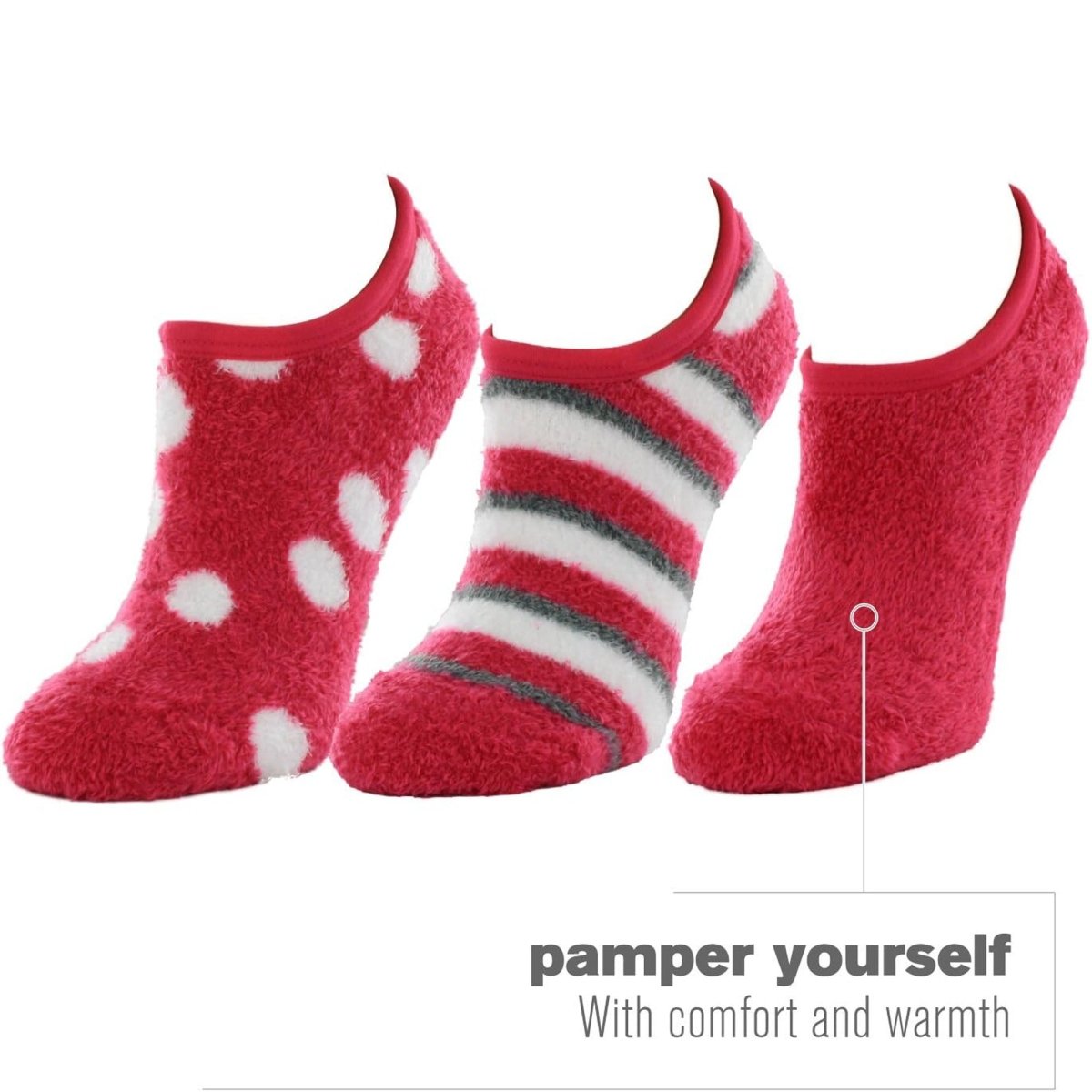 Airplus Spa Aloe and Vitamin E Infused Moisturizing Footie Socks, Women's 5 - 11, 1 Pair, Colors May Vary - Forza Sports