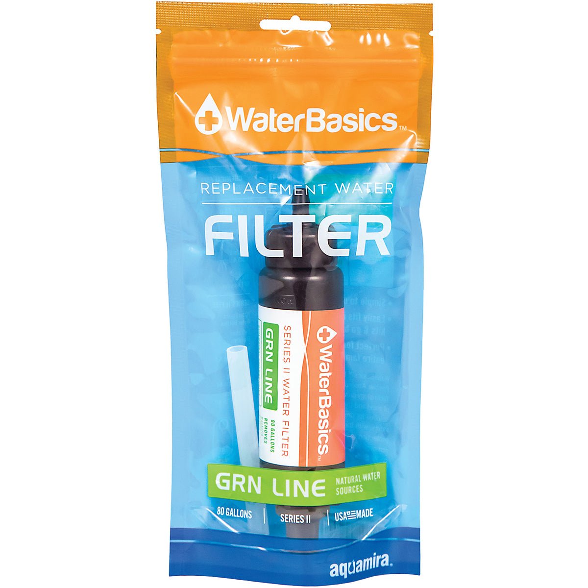 WaterBasics Series II GRN Line Emergency Water Filter - Forza Sports