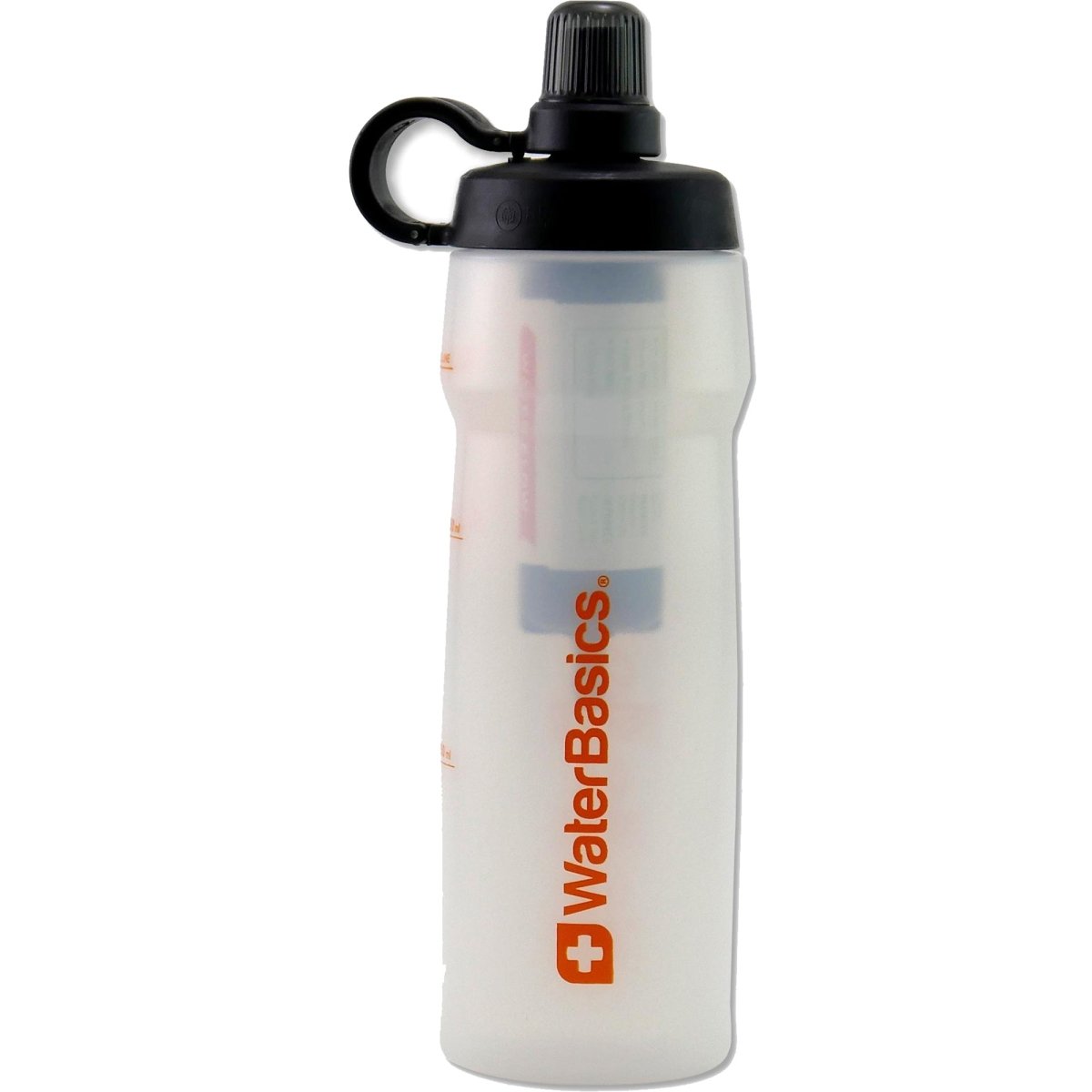 WaterBasics 22 oz. GRN Line Emergency Filter Water Bottle - Forza Sports