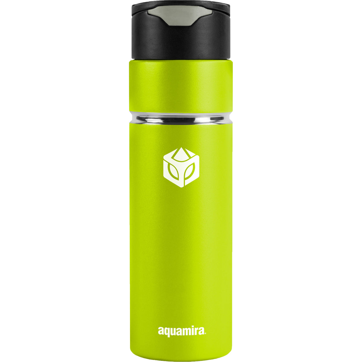 Aquamira 24 oz. Shift Stainless Steel Filter Water Bottle - Green