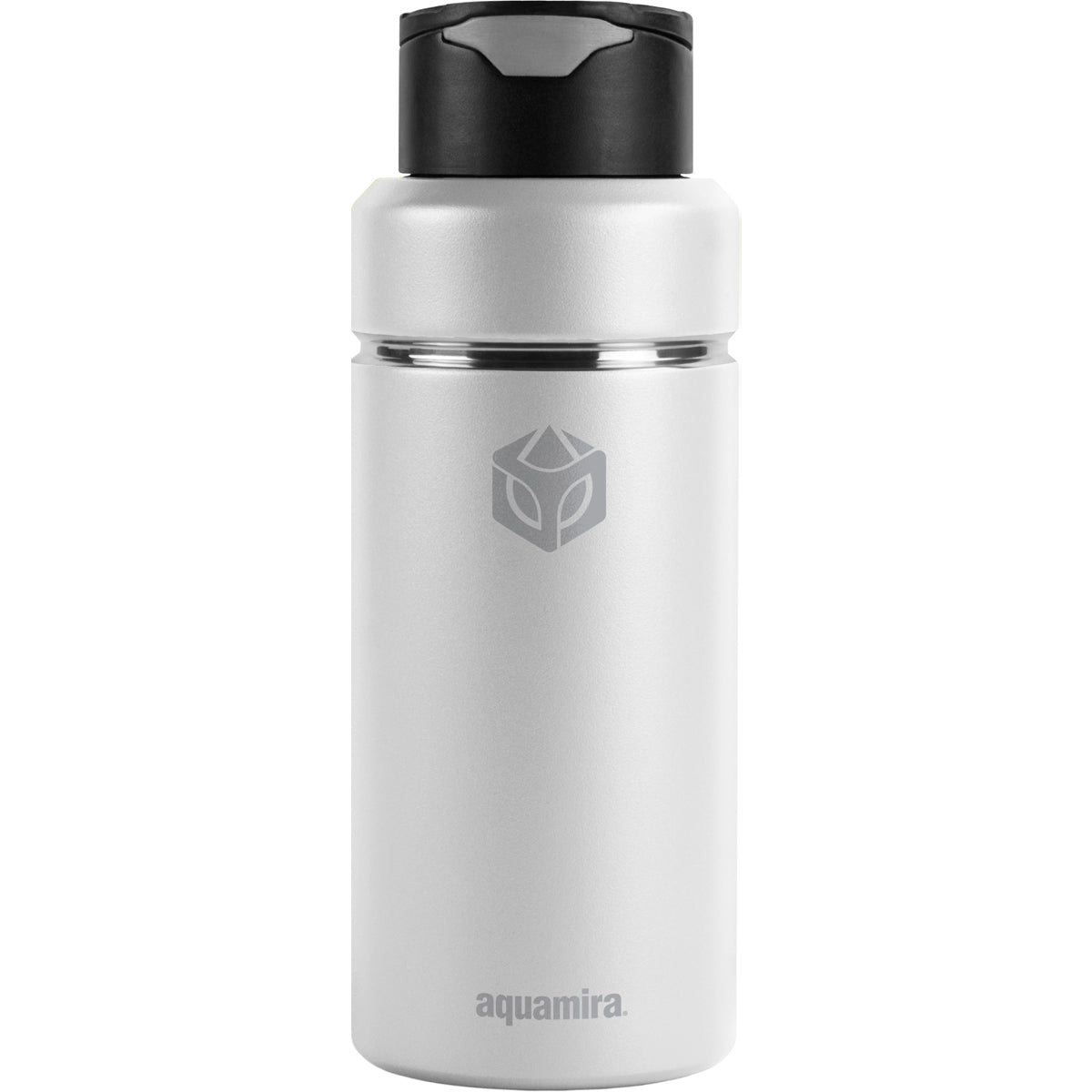 Aquamira 32 oz. Shift Stainless Steel Filter Water Bottle - White