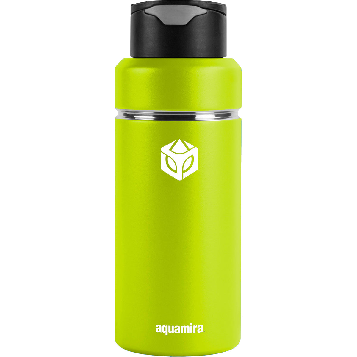 Aquamira 32 oz. Shift Stainless Steel Filter Water Bottle - green