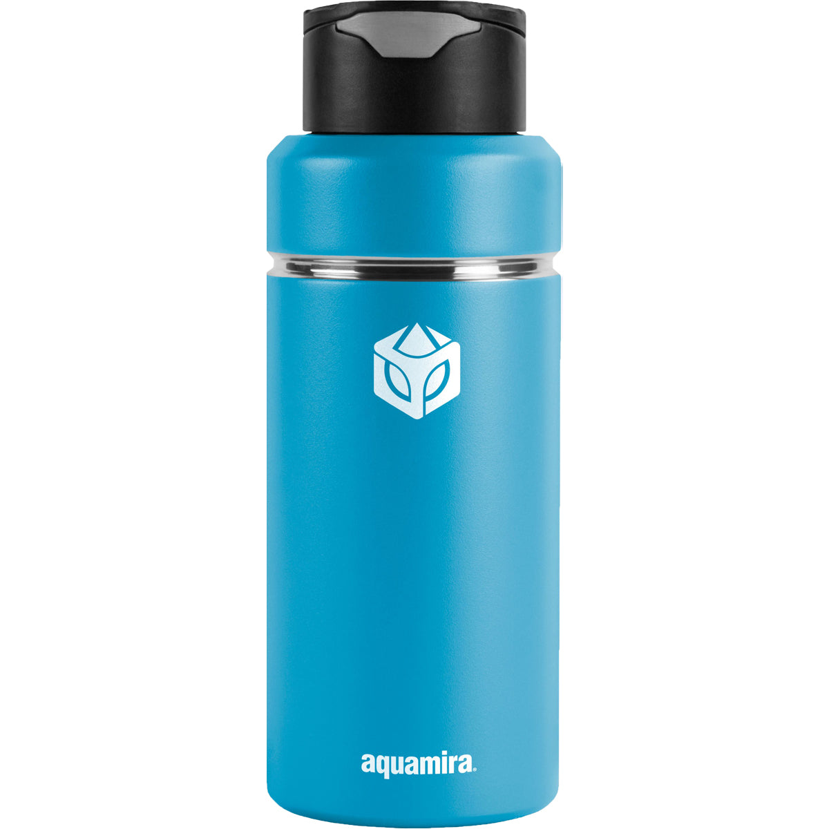 Aquamira 32 oz. Shift Stainless Steel Filter Water Bottle - blue