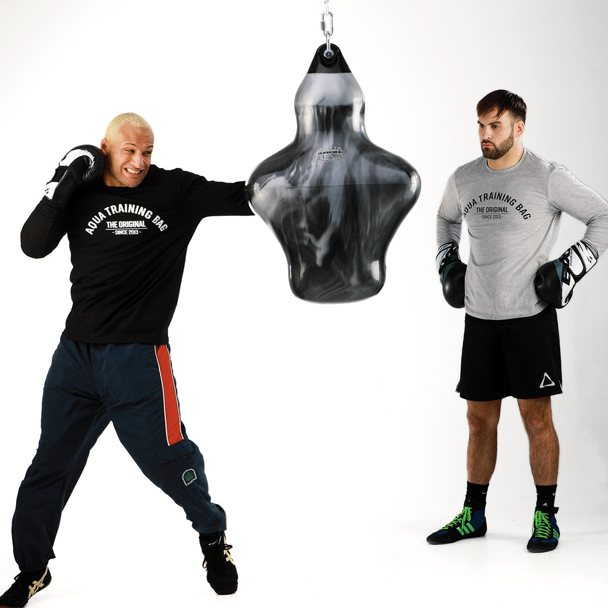 two person with best mma punching bag - Forza Sports